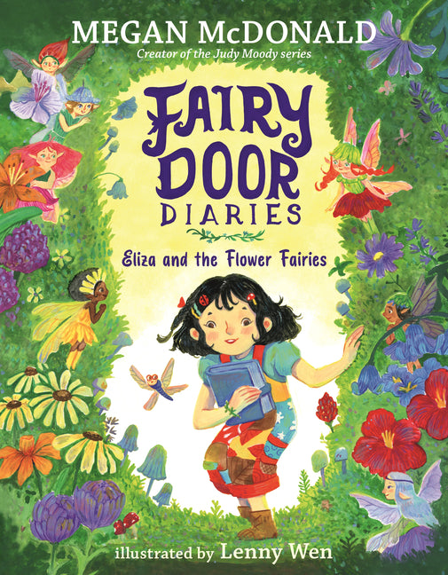 Book cover for Fairy Door Diaries: Eliza and the Flower Fairies