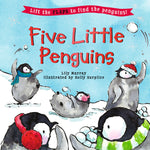 Book cover for Five Little Penguins