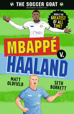 Book cover for Soccer Goat: Mbappé V. Haaland