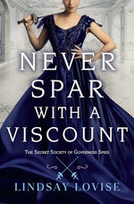 Book cover for Never Spar with a Viscount