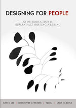 Book cover for Designing for People: An Introduction to Human Factors Engineering
