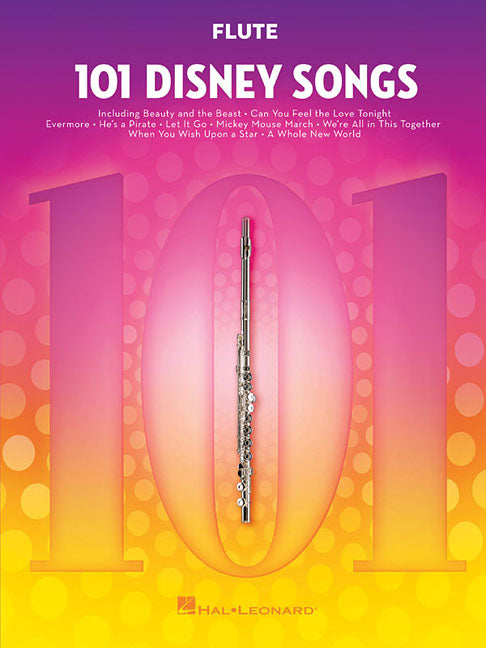 Book cover for 101 Disney Songs: For Flute