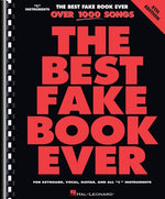 Book cover for Best Fake Book Ever - 5th Edition: Over 1000 Songs for Keyboard, Vocal, Guitar, and All C Instruments (Revised)