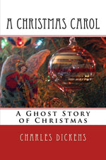 Book cover for Christmas Carol: Being a Ghost Story of Christmas (Deluxe Illustrated Leatherbound Edition)