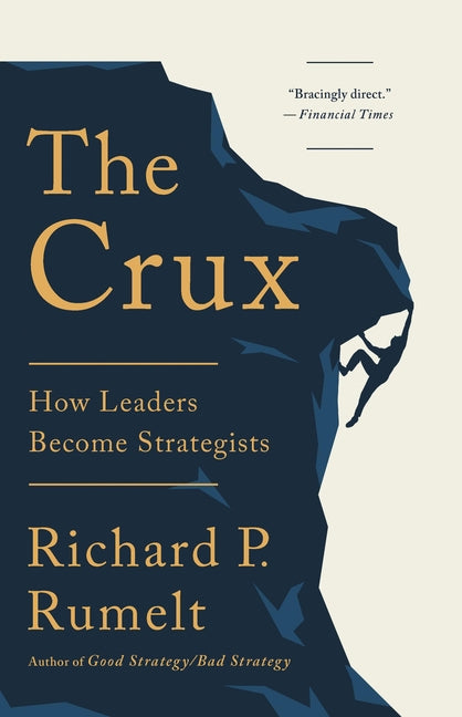 Book cover for Crux: How Leaders Become Strategists