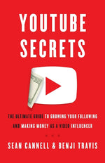 Book cover for YouTube Secrets: The Ultimate Guide to Growing Your Following and Making Money as a Video Influencer