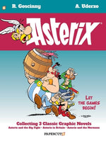 Book cover for Asterix Omnibus #3: Collects Asterix and the Big Fight, Asterix in Britain, and Asterix and the Normans