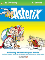 Book cover for Asterix Omnibus #4: Collects Asterix the Legionary, Asterix and the Chieftain's Shield, and Asterix and the Olympic Games