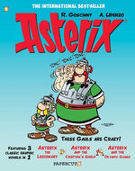 Book cover for Asterix Omnibus #4: Collects Asterix the Legionary, Asterix and the Chieftain's Shield, and Asterix and the Olympic Games