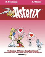 Book cover for Asterix Omnibus Vol. 11: Collecting Asterix and the Actress, Asterix and the Class Act, and Asterix and the Falling Sky