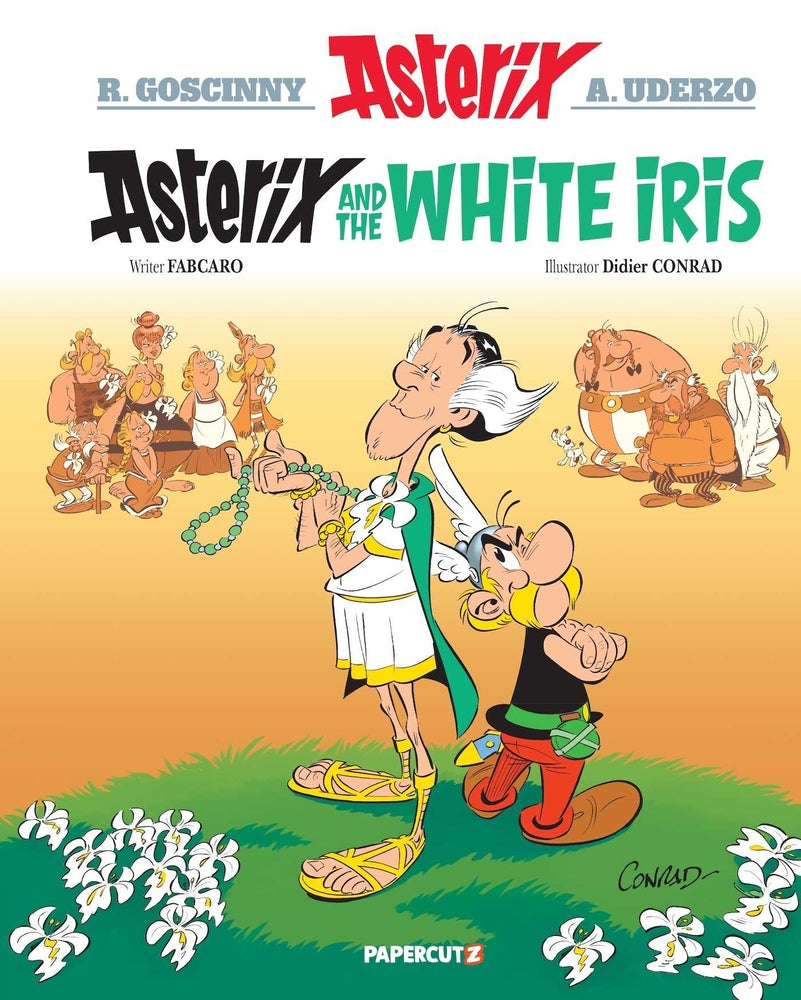 Book cover for Asterix Vol. 40: Asterix and the White Iris
