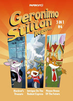 Book cover for Geronimo Stilton Reporter 3 in 1 Vol. 4