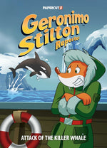 Book cover for Geronimo Stilton Reporter Vol. 18: Attack of the Killer Whale