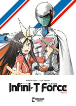 Book cover for Infini-T Force Vol. 1: ARC to the Future