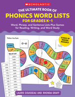 Book cover for Ultimate Book of Phonics Word Lists: Grades K-1