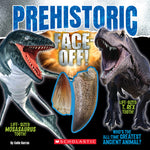Book cover for Prehistoric Face-Off! (Face-Off Book with Replica Teeth)