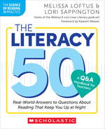 Book cover for Literacy 50-A Q&A Handbook for Teachers: Real-World Answers to Questions about Reading That Keep You Up at Night