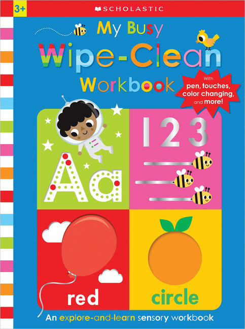 Book cover for My Busy Wipe-Clean Workbook: Scholastic Early Learners (Busy Book)