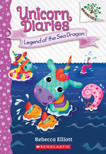Book cover for Legend of the Sea Dragon: A Branches Book (Unicorn Diaries #12)