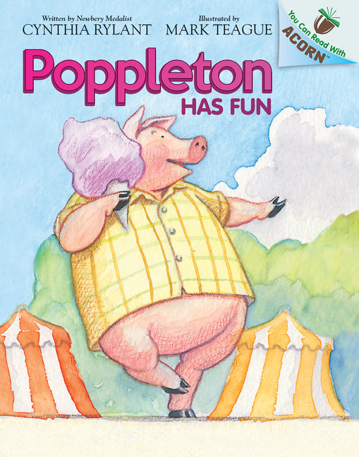 Book cover for Poppleton Has Fun: An Acorn Book (Poppleton #7)