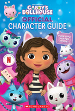 Book cover for Official Gabby's Dollhouse Character Guide with Poster