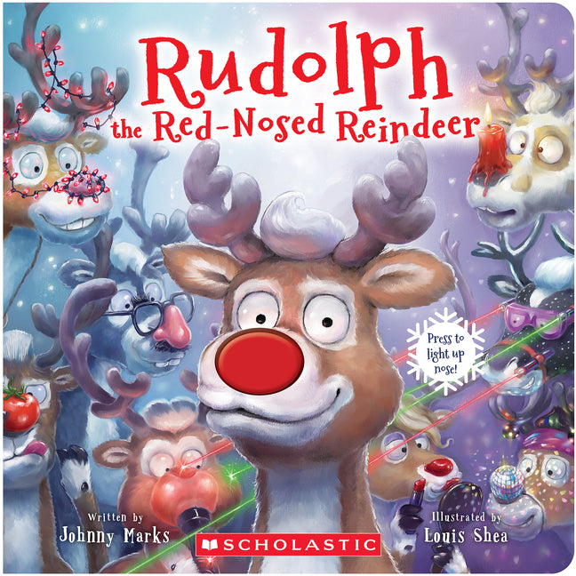 Book cover for Rudolph the Red-Nosed Reindeer