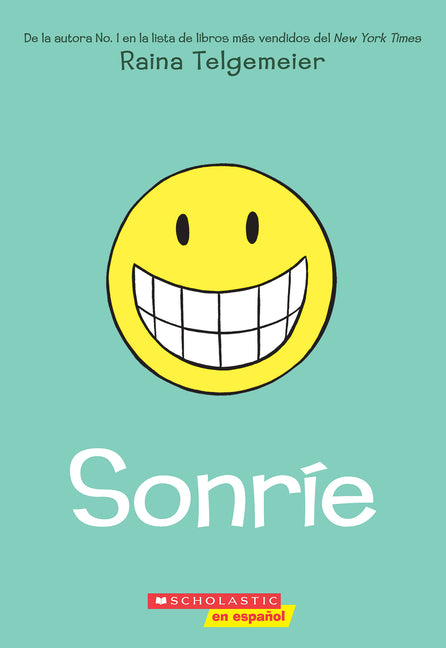 Book cover for Sonríe (Smile)