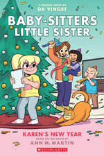 Book cover for Karen's New Year: A Graphic Novel (Baby-Sitters Little Sister #13)