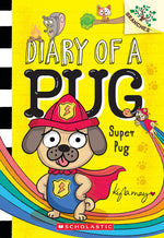 Book cover for Super Pug: A Branches Book (Diary of a Pug #13)