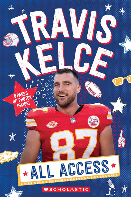 Book cover for Travis Kelce: All Access (Media Tie-In)