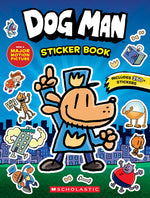 Book cover for Dog Man: Official Sticker Book