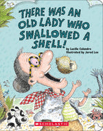 Book cover for There Was an Old Lady Who Swallowed a Shell!
