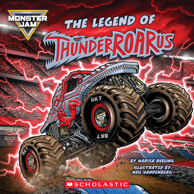 Book cover for Monster Jam: The Legend of Thunderroarus (Stocking Stuffer) (Media Tie-In)