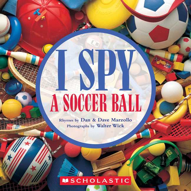 Book cover for I Spy a Soccer Ball