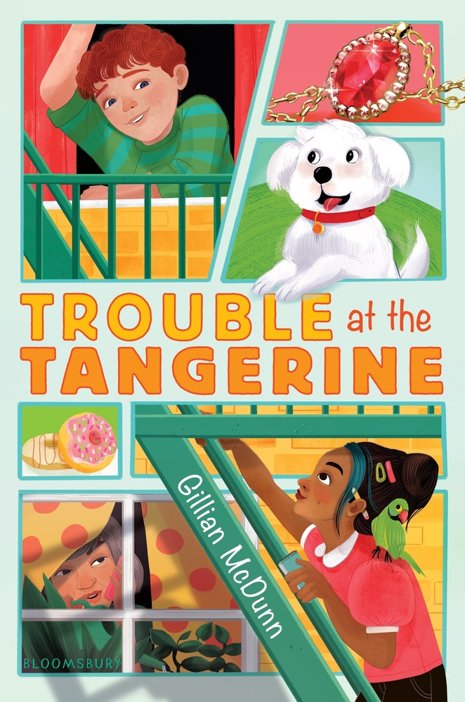 Book cover for Trouble at the Tangerine