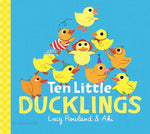Book cover for Ten Little Ducklings