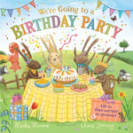 Book cover for We're Going to a Birthday Party: A Lift-The-Flap Adventure