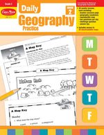 Book cover for Daily Geography Practice: Grade 2