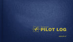 Book cover for The Standard Pilot Log (Navy Blue): Asa-Sp-57