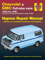 Book cover for Chevrolet & GMC Full-Size Vans 1968-96