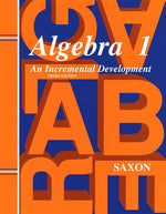 Book cover for Saxon Algebra 1 Solutions Manual Third Edition