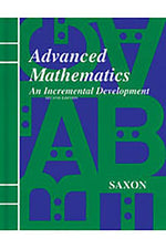 Book cover for Saxon Advanced Math Answer Key & Tests Second Edition
