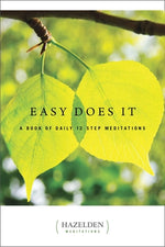 Book cover for Easy Does It: A Book of Daily 12 Step Meditations