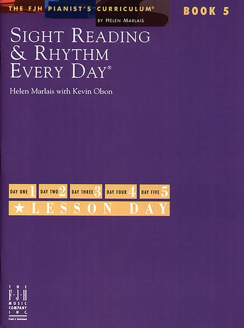 Book cover for Sight Reading & Rhythm Every Day(r), Book 4a
