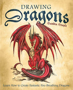 Book cover for Drawing Dragons: Learn How to Create Fantastic Fire-Breathing Dragons