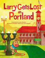 Book cover for Larry Gets Lost in Portland
