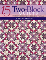Book cover for 15 Two-Block Quilts
