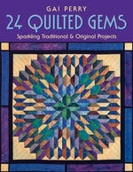 Book cover for 24 Quilted Gems
