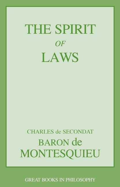 Book cover for Spirit of Laws (Revised)