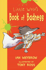 Book cover for Little Wolf's Book of Badness (American)